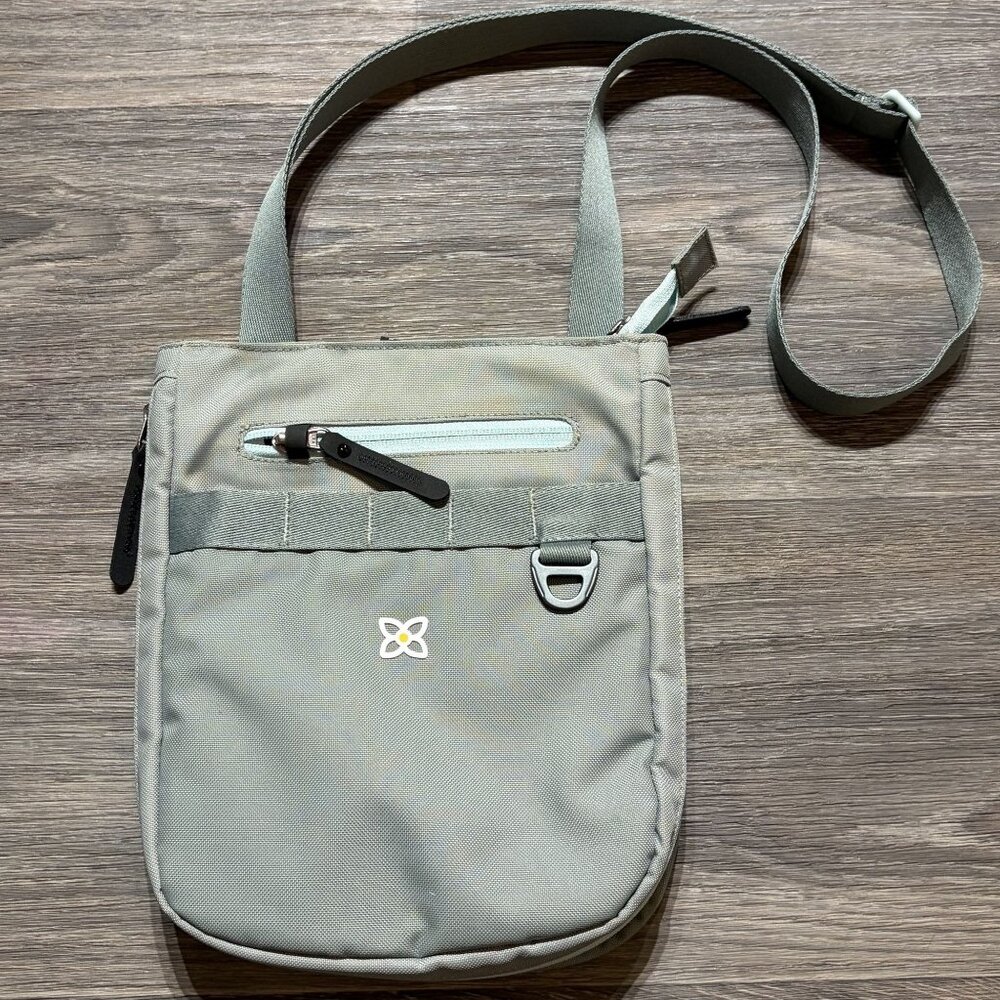 Sherpani Lima Shoulder Lichen Bag Crossbody Anti Theft Adjustable Strap Travel